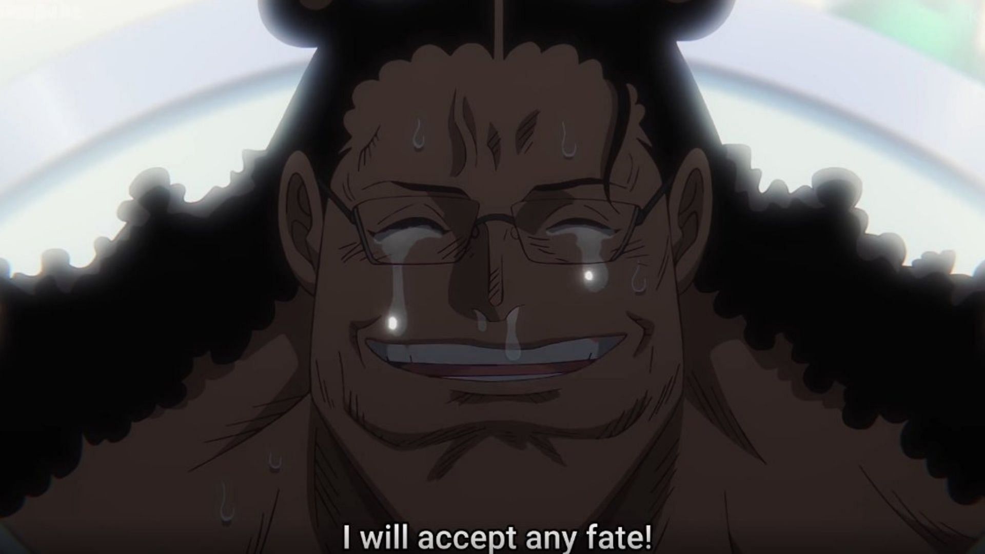 Kuma as seen in the anime (Image via Toei Animation)